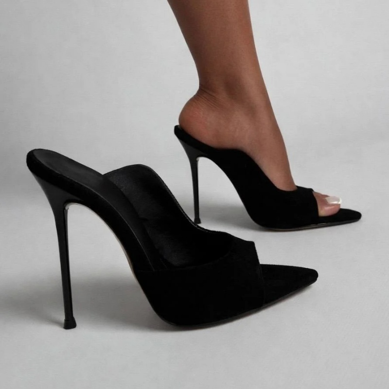 MKKHOU Fashion Pumps New High  - Slip Dress Satin review and price