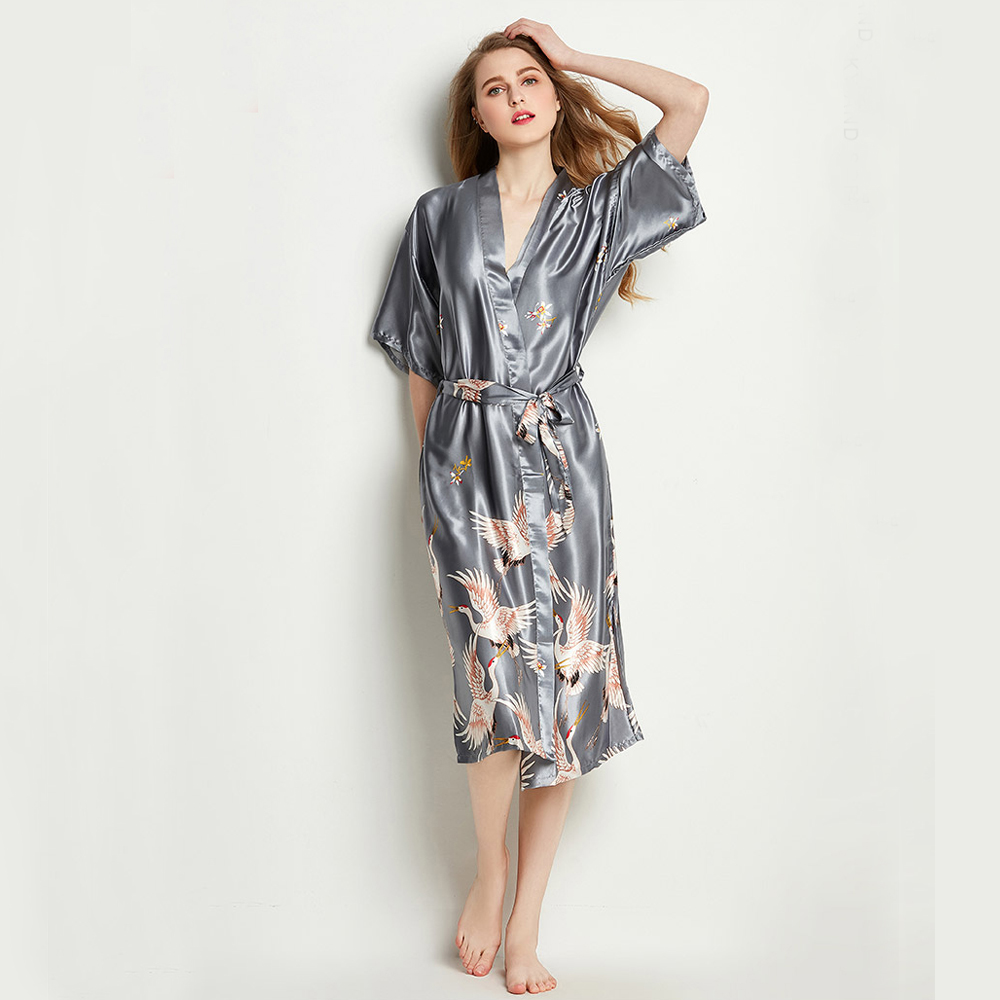 Sexy Robe women's Summer Bathr - Robe Silk Women review and price